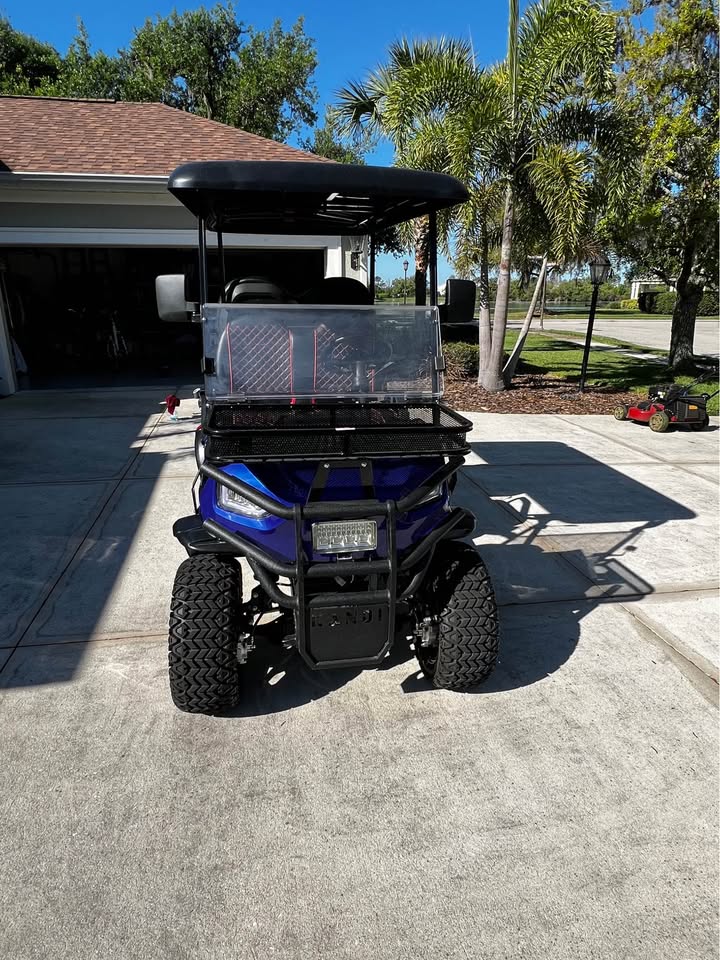 Golf cart service request coordination in Englewood, Florida